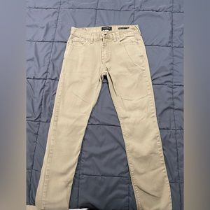 Pacsun khaki tan jeans. Skinny fit. Size 31x32